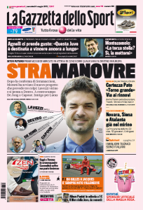 Ecco le prime pagine del Corriere dello Sport – Tuttosport – Gazzetta