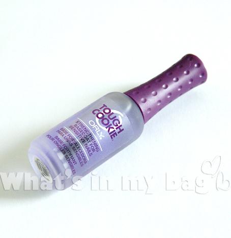 A close up on make up n°80: Orly, Tough Cookie Strengthening base coat for sensitive nails