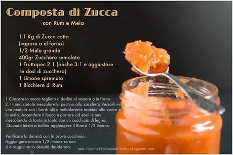 Bye Bye winter - COMPOSTA DI ZUCCA AL RUM E MELA