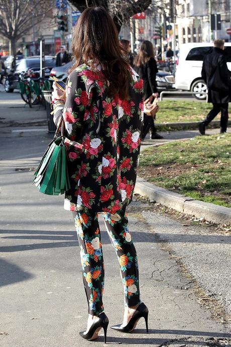 In the Street...Milan & Paris in Flowers #2