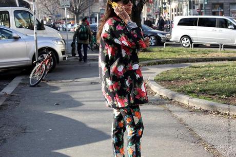 In the Street...Milan & Paris in Flowers #2