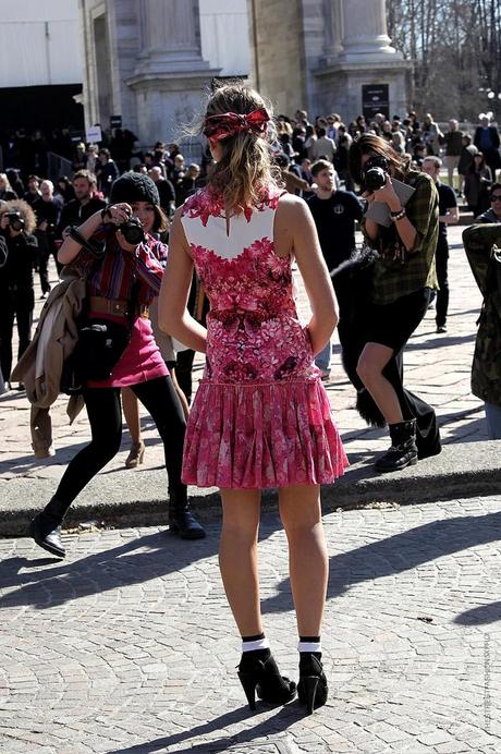 In the Street...Milan & Paris in Flowers #2