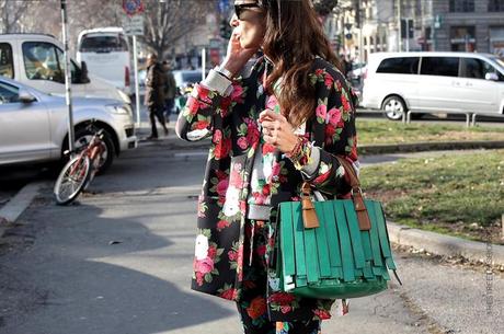 In the Street...Milan & Paris in Flowers #2