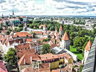 Tallinn, Estonia, 3000 km a Nord Est