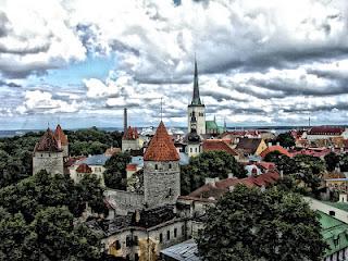 Tallinn, Estonia, 3000 km a Nord Est