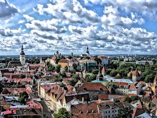 Tallinn, Estonia, 3000 km a Nord Est