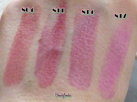 KIKO - Swatch e Review Ultra Glossy Stylo 804, 811, 814, 817