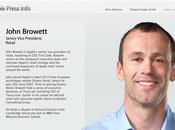 nuovo responsabile settore Retail, John Browett