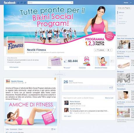Il Bikini Social Program di Nestlé Fitness
