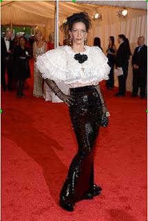 Il make-up delle star in Dolce & Gabbana la MET Ball 2012