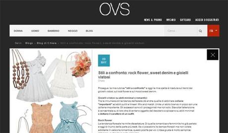 @OVSindustry | Rock flower, sweet denim e gioielli vistosi
