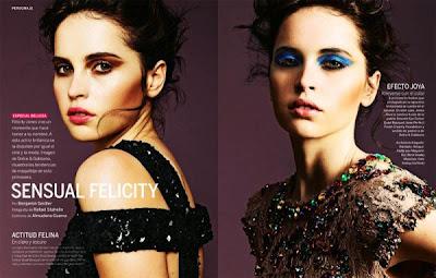 Felicity Jones in Dolce & Gabbana su SModa