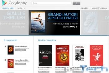 Google Play Libri arriva anche in Italia: 2 milioni di ebook da scaricare