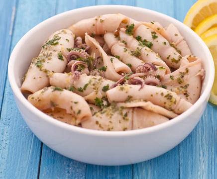 calamari al limone