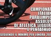 11-13 maggio. Campionati Italiani Paralimpici Assoluti Atletica Leggera