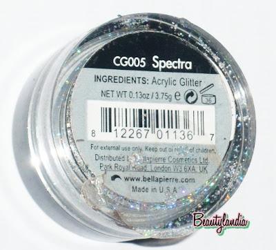 BELLAPIERRE COSMETICS - Recensione GLITTER in Spectra