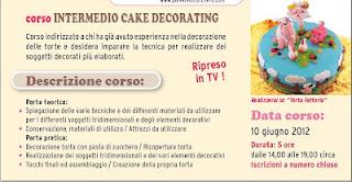 CORSO INTERMEDIO CAKE DECORATING IN TV