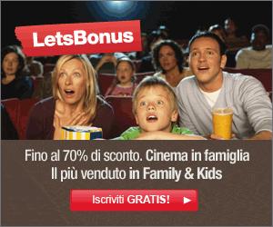 Biglietti del Cinema Paghi Uno prendi Due Con Letsbonus