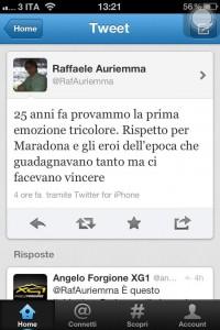 FOTO-Auriemma su Twitter: “25 anni fa provammo la prima emozione…..”