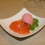 Salmone e gelato Glamour