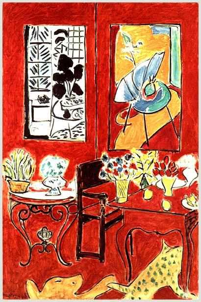 Henri Matisse - Grande interno rosso