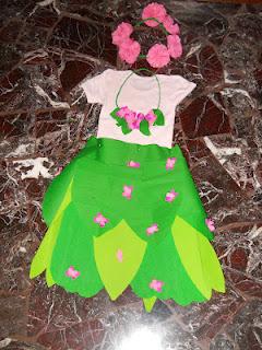 BRICOLAGE: costume da fiore