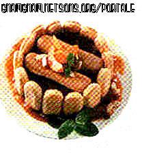 Sformatino di biscotti e mele cotogne