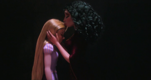 l'adolescente Rapunzel e Madre Ghetel
