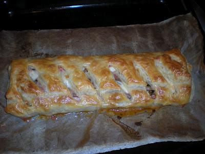 Strudel salato fumè...ai funghi