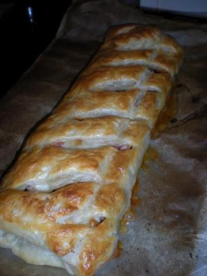 Strudel salato fumè...ai funghi