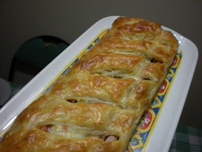 Strudel salato fumè...ai funghi