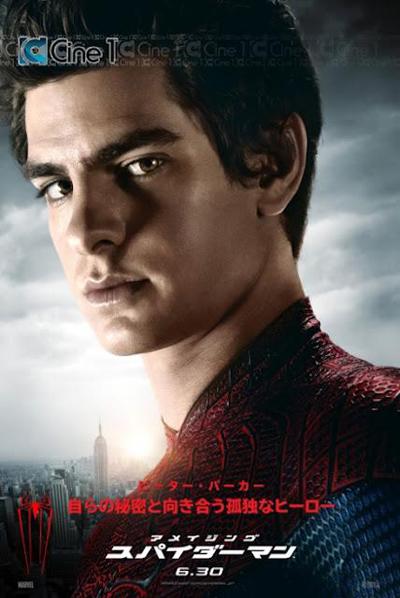 Emma Stone e Andrew Garfield nei character poster internazionali di The Amazing Spider-Man