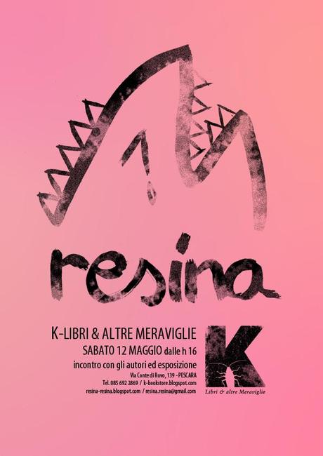 Resina arriva alla libreria K, Libri & altre Meraviglie di Pescara