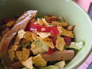 Insalata di seitan al lime