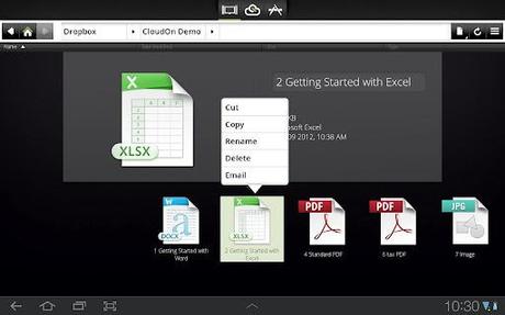  CloudOn: Crea ed Edita sui Tablet File della Suite Microsoft Office [App Android]