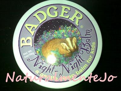 RECENSIONE: NIGHT NIGHT BADGER BALM