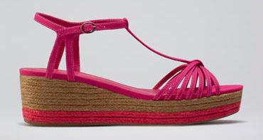 Trend shoes summer 2012: Flatform