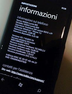 Update 8107.12072 per i Nokia Lumia 800, il tutorial per installare manualmente il firmware no brand!