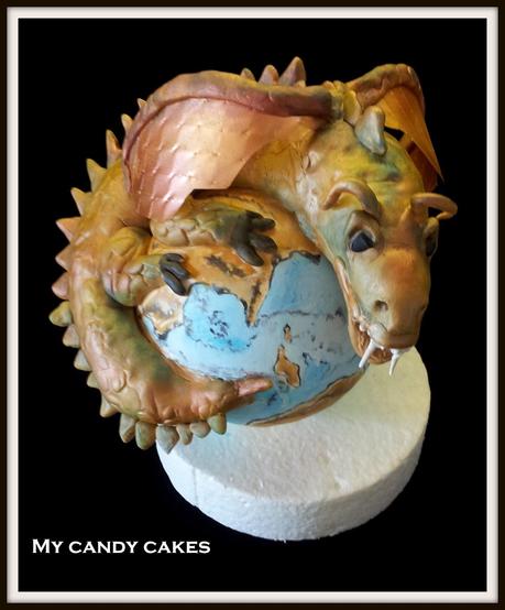 Dragon cake World of Warcraft - Torta Drago del mondo del Warcraft 