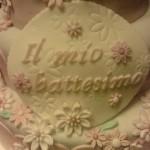 Torta battesimo bimba -  Aprile 2012