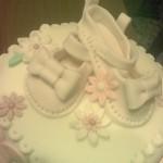 Torta battesimo bimba -  Aprile 2012