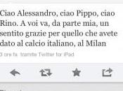 FOTO-Ancelotti Twitter: “Ciao Alessandro, ciao Pippo, Rino, va…”