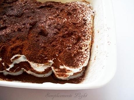 Tiramisù  light allo yogurt