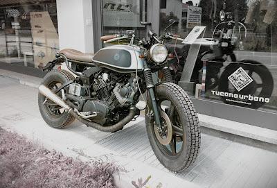 Virago 750 by Skinny Cafè Racer