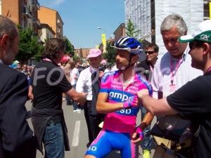 Giro d’Italia 2012: Lampre ISD, Scarponi secondo a Rocca di Cambio