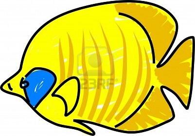 771058-pesce-farfalla-d-39-oro-isolato-su-bianco-disegnato-in-stile-arte-bambino