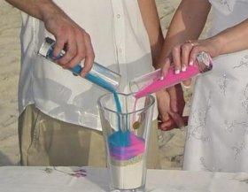 Emozione a fior di pelle con il rito della sabbia