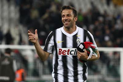 Juventus-Atalanta 2012, nel Del Piero day i bianconeri vogliono chiudere imbattuti