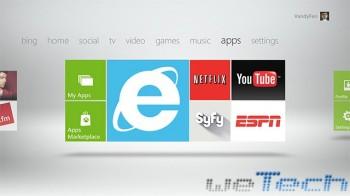 Internet Explorer su Xbox 360: presto si potrà navigare con il Kinect