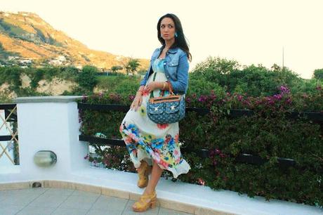 OUTFIT: Long Floral Dress